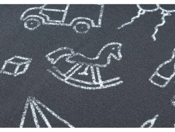 RugsX Kindervloerkleed-Tapijt Voor Kinderen Toys Speelgoed, Om Mee Te Spelen, Kinderen - Grij 400X500 Cm