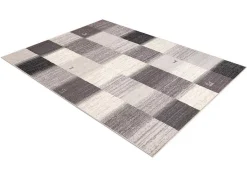 RugsX Kindervloerkleed-Tapijt Wol Angel 7961 / 52022 Geometrisch, Vierkant Beige / Grijs 160X230 Cm