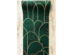 RugsX Gangtapijt-Tapijtloper Emerald Exclusief 1016 Glamour, Stijlvol Art Deco, Marmer 80X120 Cm