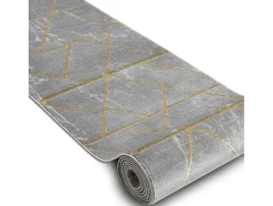 RugsX Gangtapijt-Tapijtloper Emerald Exclusief 1012 Glamour, Stijlvol Marmer, Geometris 80X310 Cm