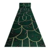 RugsX Gangtapijt-Tapijtloper Emerald Exclusief 1016 Glamour, Stijlvol Art Deco, Marmer 80X110 Cm