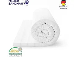 MISTER SANDMAN Topmatras-Topmatras 80X190 Cm Met Stevige Ondersteuning - Afneembare En Wasbare Hoes Voor Optimale Hygiene