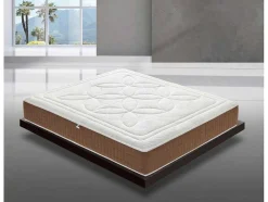 I Love Sleep Matras Met Vormgeheugen-Traagschuimmatras Met 5 Cm Geheugen - Hoogte 25 Cm - Orthopedisch - Verwijderbaar 160X200 Cm