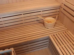VOGUE SAUNA Finse Sauna-Traditionele Finse Sauna 4/5 Persoons Kolding - 180 X 160 X 200 Cm