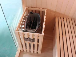 VOGUE SAUNA Finse Sauna-Traditionele Finse Sauna 4/5 Persoons Kolding - 180 X 160 X 200 Cm