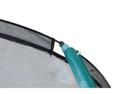 Vente-unique Spel Voor Buiten-Trampoline Met Binnenbeschermingsnet, Ladder, Dekzeil En Verankeringsset D.427 Cm - Wallaby