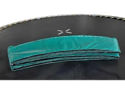 Vente-unique Spel Voor Buiten-Trampoline Met Binnenbeschermingsnet, Ladder, Hoes En Verankeringsset - D.366 Cm - Wallaby