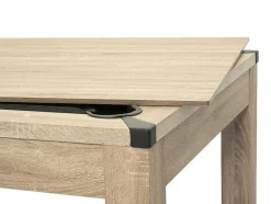 Vente-unique Spel Voor Binnen-Transformeerbare Tafel Biljart & Pingpong - Licht Naturelkleurig - L182 X B102 X H80 Cm - Henk