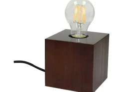 EPIKASA Lamp-Trongo Tafellamp, Notelaar, 10X10X10 Cm,