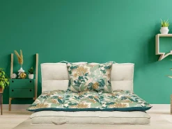 OZAIA Huistextiel-Tropisch Vloermatras Van Velours - L120 X D60 Cm - Meerdere Kleuren - Toomai