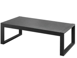 MYLIA Loungeset-Tuin Salontafel Molokai Van Aluminium - Antraciet