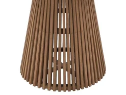 MYLIA Eettafel-Tuineettafel Van Teakhout D120 Cm - Licht Naturel - Triani
