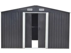EXPERTLAND Tuinhuis-Tuinhuis Van Grijs Gegalvaniseerd Staal Manso - 12,5M