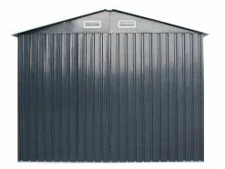EXPERTLAND Tuinhuis-Tuinhuisje Van Grijs Gegalvaniseerd Staal Manso - 5,2M
