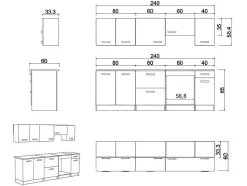 Vente-unique Keukenmeubel-Tuinsalon Van Staal: 1 Tweezitsbank, 2 Fauteuils En 1 Salontafel - Beige - Olivan Van Mylia
