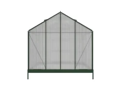 EXPERTLAND Tuinkas-Tuinserre Van Polycarbonaat Anissa Met Basis - 5,9 M - Groen