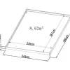EXPERTLAND Tuinkas-Tuinserre Van Polycarbonaat 9 M Corolle Ii - Aluminium