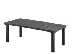 MYLIA Loungeset-Tuinset Van Aluminium: Een Tweezitsbank, Twee Fauteuils En Een Salontafel Van Vairao Van