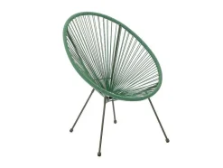 MYLIA Loungeset-Tuinzithoek Van Gevlochten Harsdraden: Twee Fauteuils, Een Bank En Een Tafel - Kaki - Alios Iii Van