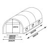 EXPERTLAND Tuinkas-Tunnelkas Ipomea 9M - L300 X L300 X H200 Cm