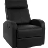 Vente-unique Fauteuil Met Holle Rugleuning-Tv-Fauteuil Mcw-A54 Premium, Kunstleer Zwart