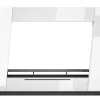 Vente-unique Tv-Meubel-Tv-Wandmeubel Chace Met Opbergruimte - Witgelakt Mdf