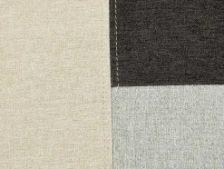 Vente-unique Scandinavisch-Tweezitsbank In Patchworkstof Serti Ii