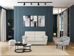 LINEA SOFA Tweezitsbank-Tweezitsbank Van Leer Thibault - Ivoor