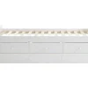 Vente-unique Bed Met Slaaplade-Uitschuifbaar Bed Titouan Met 3 Lades - 90X190Cm - Mdg En Dennenhout - Wi