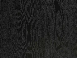 Vente-unique Eettafel-Uitschuifbare Eettafel 4 Tot 8 Personen Mdf En Staal Zwart Komoni