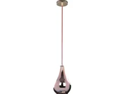 EPIKASA Aanbiedingen: Woonaccessoires-Universe Hanglamp, Koper, Goud, Rood, 16X16X130 Cm,