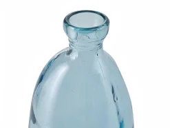 OZAIA Decoratieobject Voor Binnen-Vaas Dame-Jeanne Van Gerecycleerd Glas Pyrite H. 51 Cm - Transparant Blauw