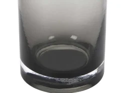 OZAIA Aanbiedingen: Woonaccessoires-Vaas Van Getint Glas - D16,5 X H25 Cm - Glas - Gerookt Grijs - Valoit