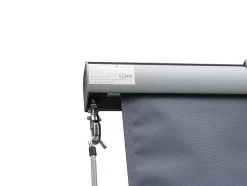 Vente-unique Buitenzonwering-Verduisterend Rolgordijn Met Bak Van Aluminium En Textiel L1,6 X H2,5 M - Passoe