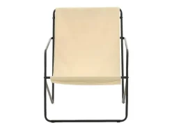 Vente-unique Aanbiedingen: Zitbank & Fauteuil-Vernon Fauteuil Beige.