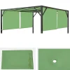 Vente-unique Prieel, Pergola, Gazebo En Kiosk-Vervangen Overkapping Voor Pergola Beja, Groen