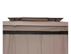 Vente-unique Prieel, Pergola, Gazebo En Kiosk-Vervangend Afdekdak Voor Pergola Nisa, Creme