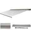 Vente-unique Buitenzonwering-Vervangingshoes Voor Luifel H122, Acryl Grijs-Wit
