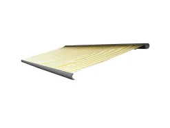 Vente-unique Buitenzonwering-Vervangingshoes Voor Luifel H123, Polyester Geel-Wit