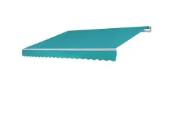 Vente-unique Buitenzonwering-Vervangingshoes Voor Luifel Mcw-E49, Polyester Turquoise