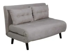 Vente-unique Relaxbanken Met Manuele Relaxfunctie-Vicky Slaapbank Bruin.