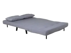 Vente-unique Relaxbanken Met Manuele Relaxfunctie-Vicky Slaapbank Grijs.