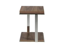 Angel Cerda Bijzettafel-Vierkante Hoektafel Walnoot 2038
