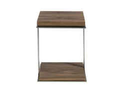 Angel Cerda Bijzettafel-Vierkante Hoektafel Walnoot 2038