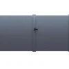 EXPERTLAND Hekjes & Poorten-Vleugelpoort - Vol Aluminium - L350 X H160 Cm - Antraciet - Zerano
