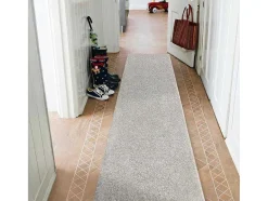 RugsX Gangtapijt-Vloerbedekking Santa Fe Creme 03, Glad, Uniform, Enkele Kleur 50X500 Cm