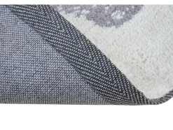 OZAIA Groot Tapijt-Vloerkleed 160 X 230 Cm - Roze, Grijs En Wit - Camden