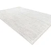 RugsX Klein Tapijt-Vloerkleed Nano Eo78C Melange, Lus, Platgeweven Grijs / Wit 140X190 Cm