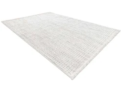 RugsX Klein Tapijt-Vloerkleed Nano Eo78C Melange, Lus, Platgeweven Grijs / Wit 140X190 Cm