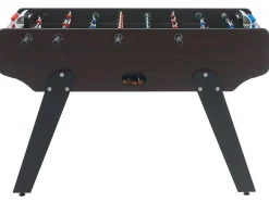 Vente-unique Spel Voor Binnen-Voetbaltafel Van Mdf Met Eiken Effect - B153 X D77.6 X H96 Cm - Donker Naturelkleur - Edinson